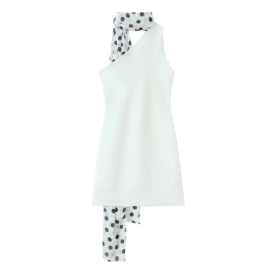 VERLAINE POLKA DOT MINI DRESS