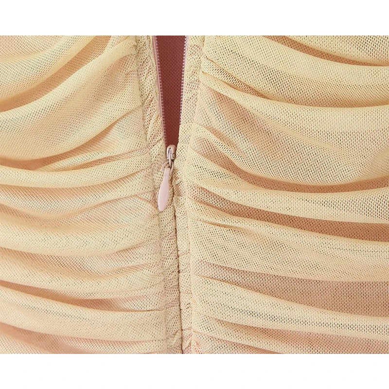 MICA MESH MINI DRESS