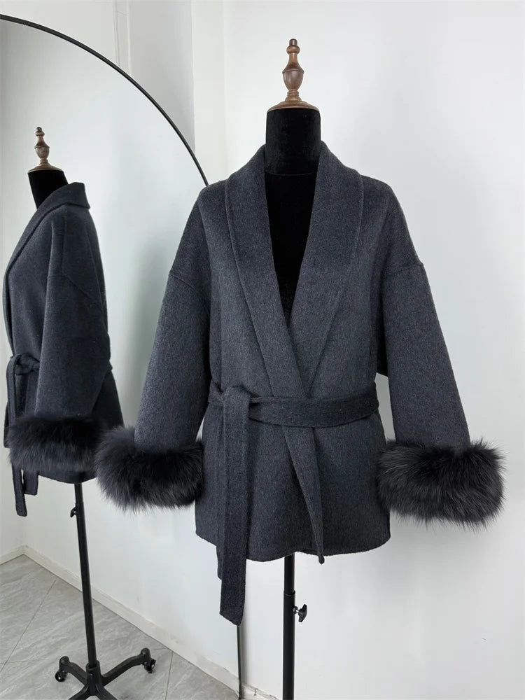 ANTONELI FOX FUR COAT