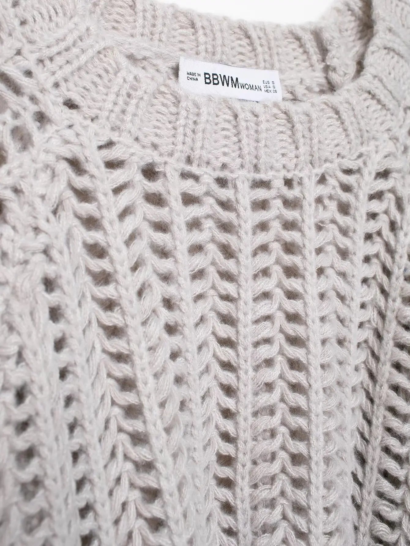 SHEA HOLLOW OUT SWEATER