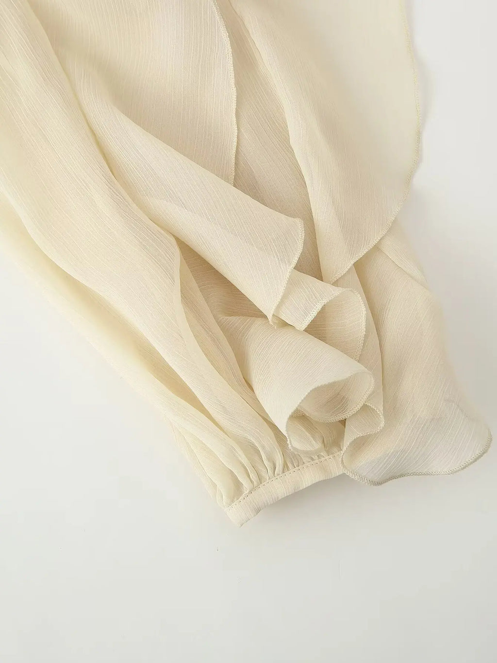 CHIARA RUFFLE BLOUSE