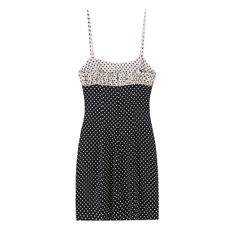 ZURI POLKA DOT MINI DRESS