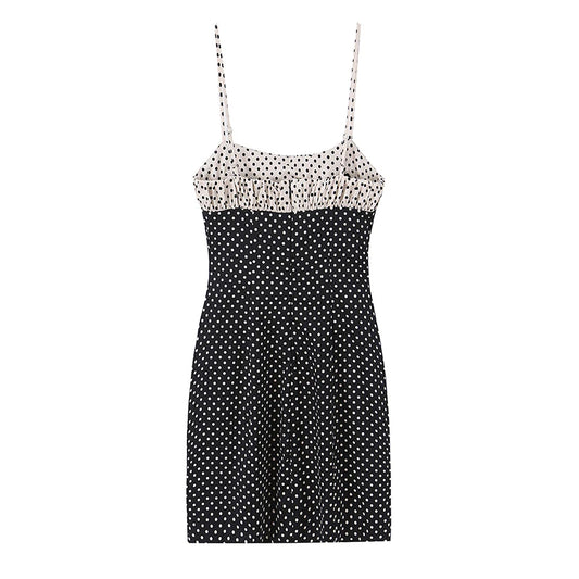 ZURI POLKA DOT MINI DRESS