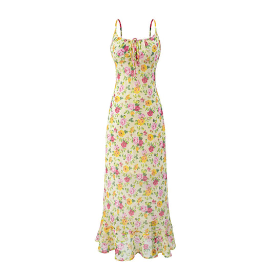 SEVERINA FLORAL MIDI DRESS