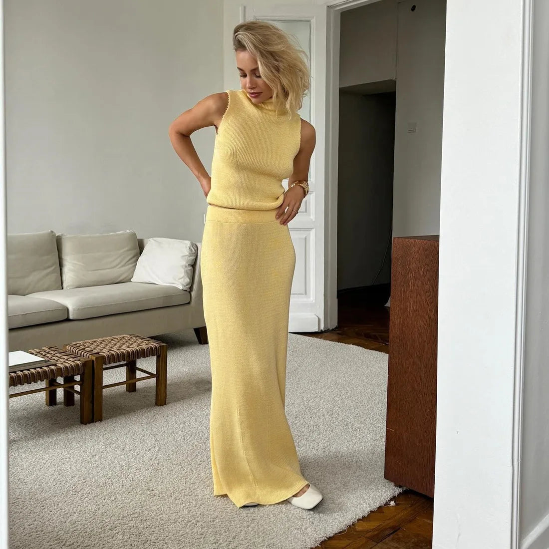 DAYANA KNIT TWO PIECE SET