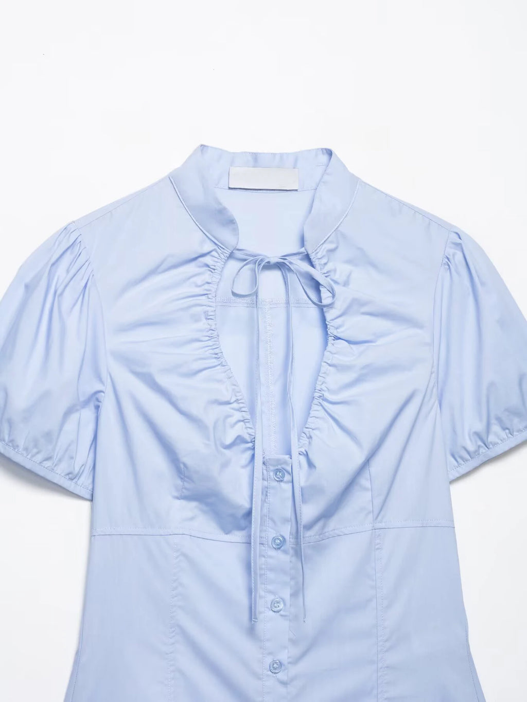 MIA TIE NECK SHIRT