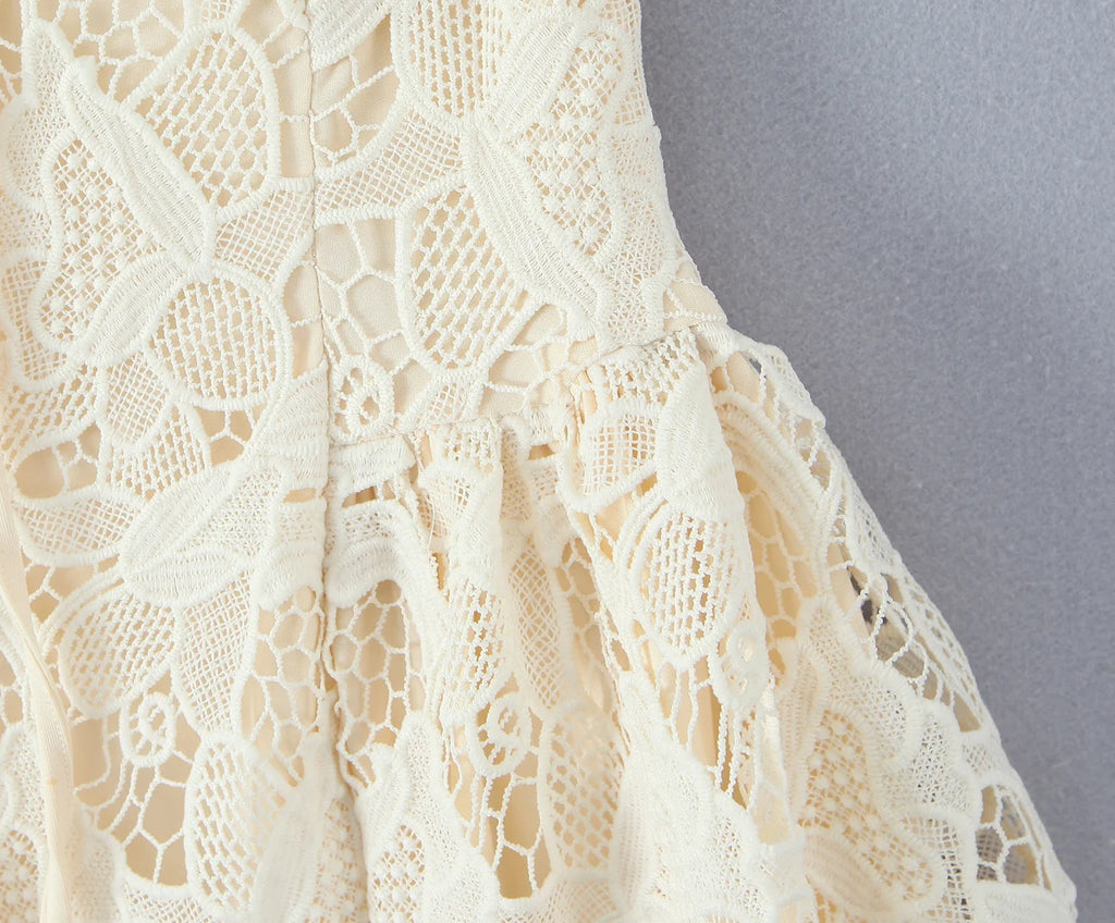 NERINA LACE MINI DRESS