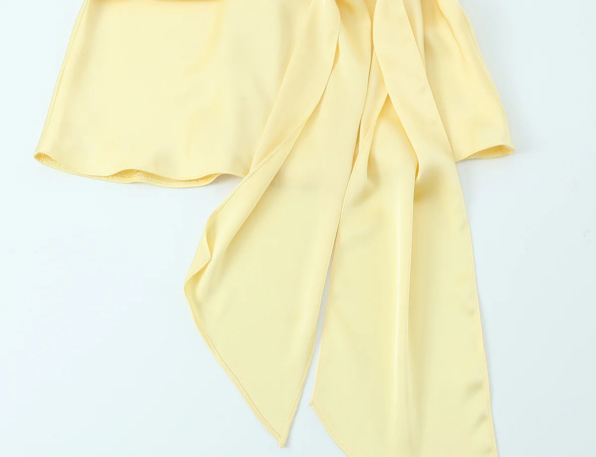 TERESIA SATIN MINI DRESS