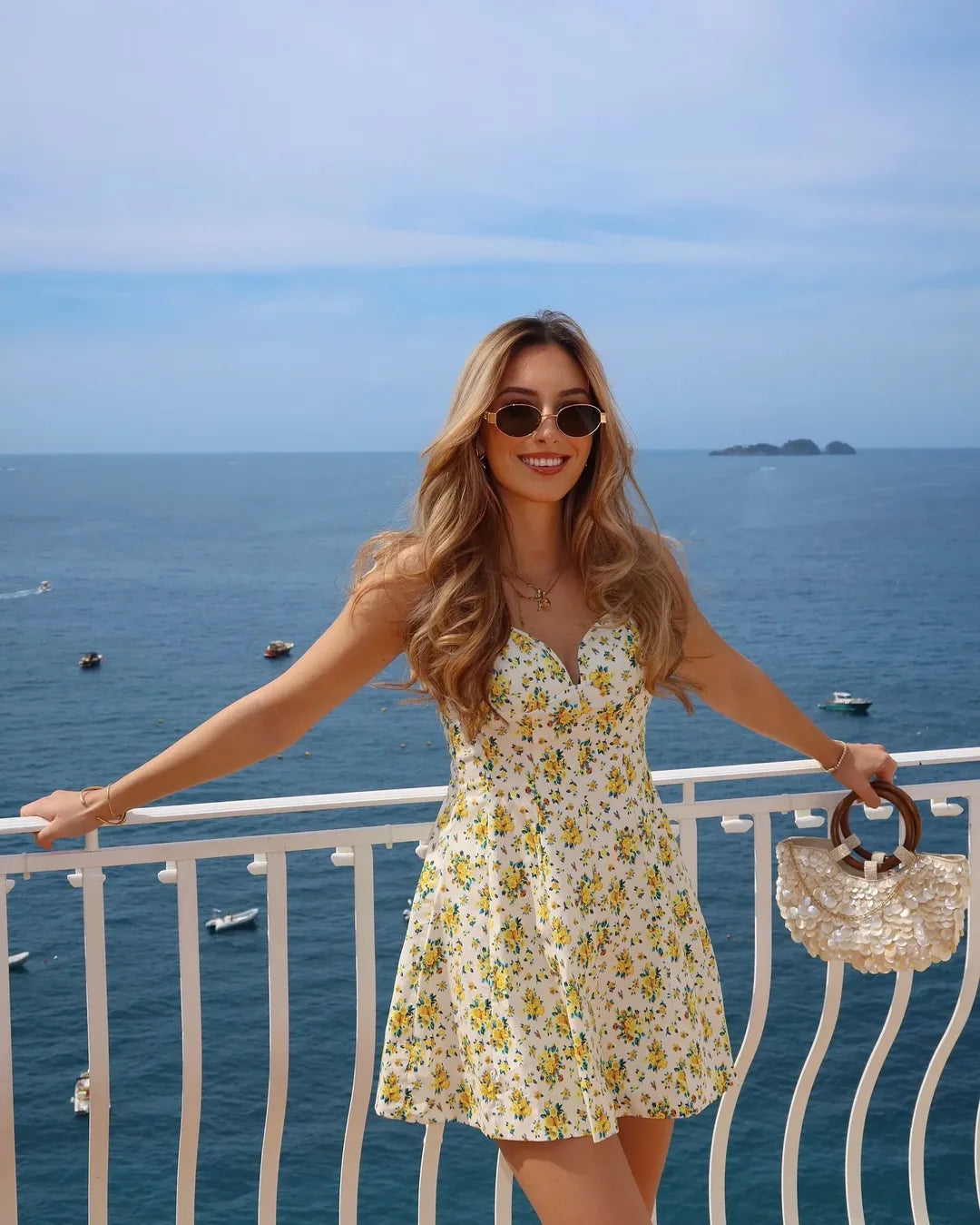 ALANA FLORAL MINI DRESS