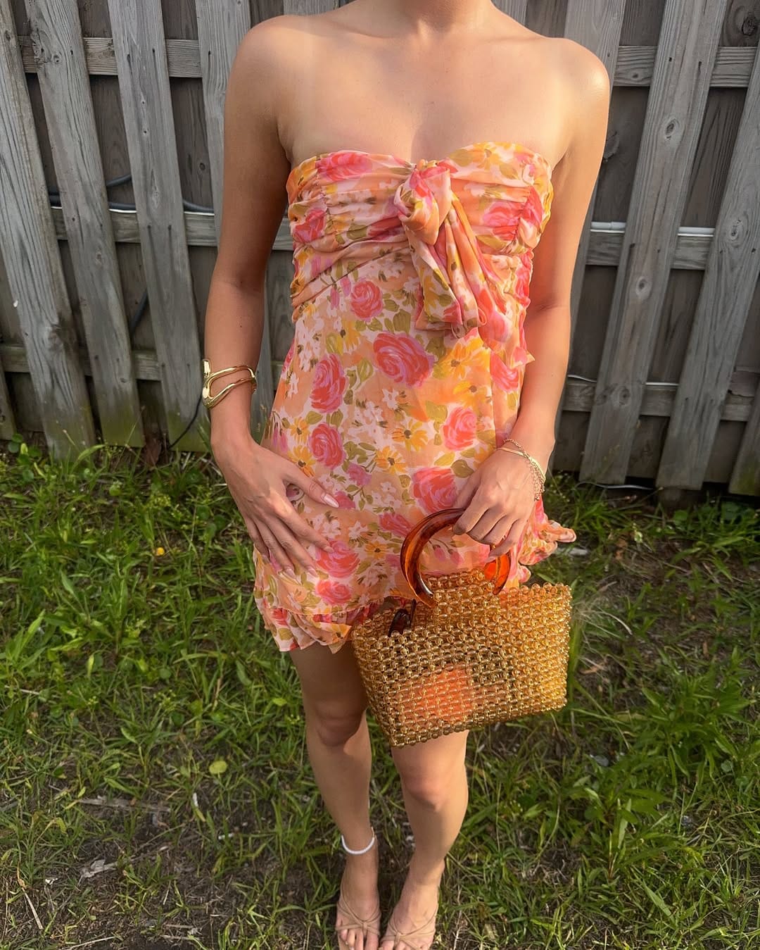 TEAGAN FLORAL MINI DRESS