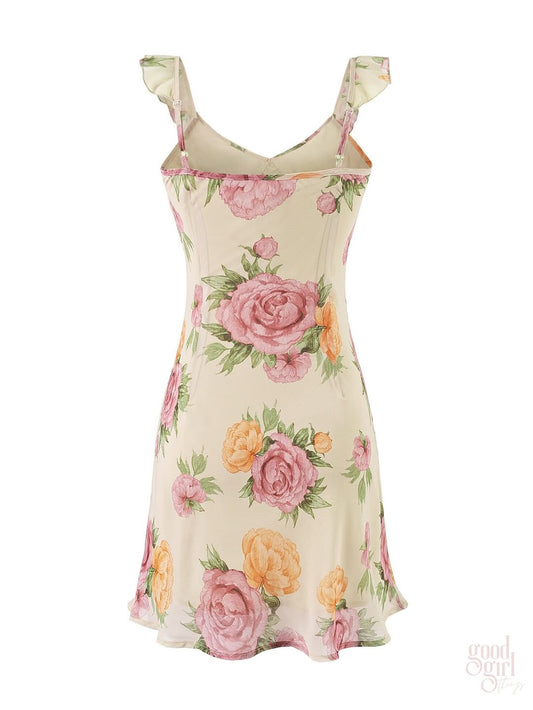 ROSIE FLORAL MINI DRESS