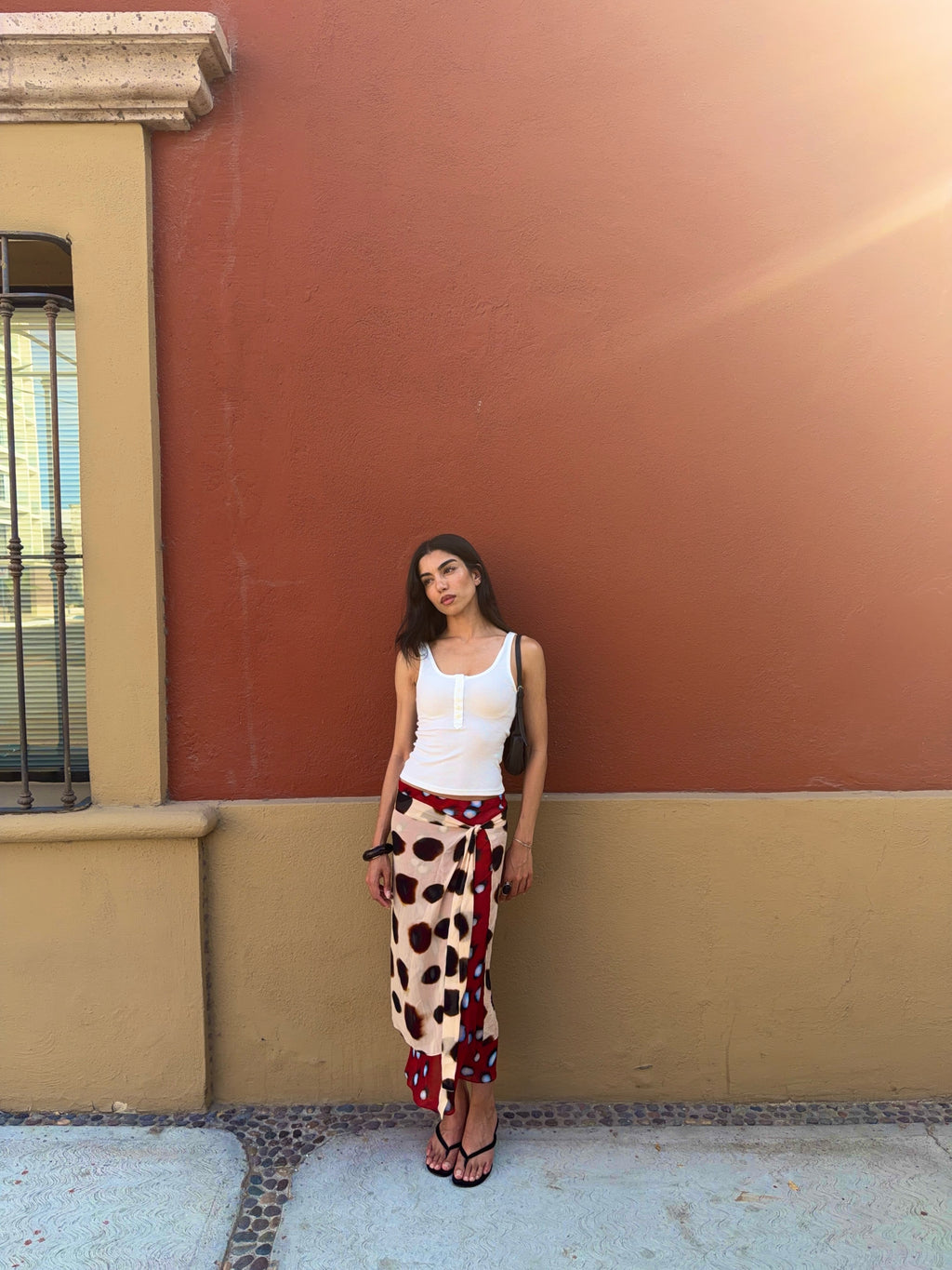 RHEYA ANIMAL PRINT SKIRT