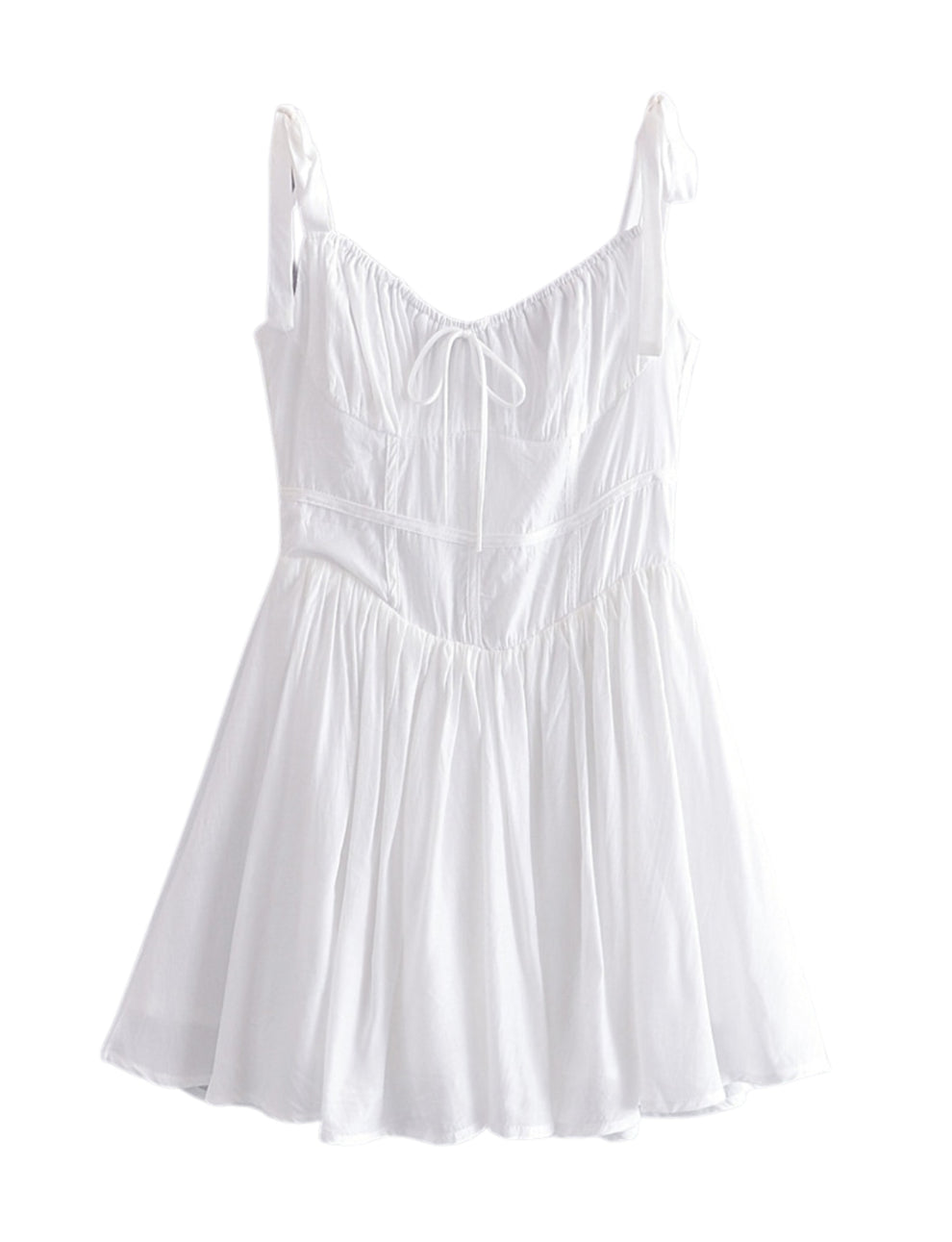 ANAES BOW TIE MINI DRESS