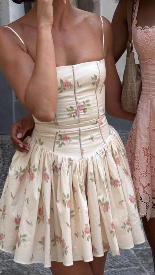 REYA FLORAL MINI DRESS