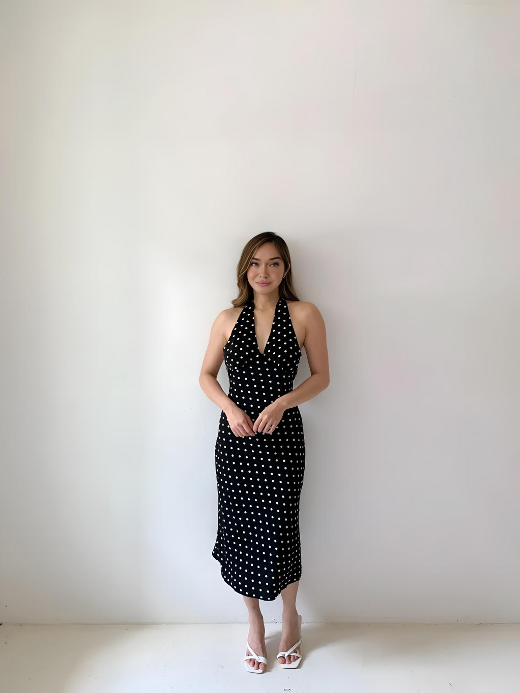 ADISA POLKA DOT DRESS