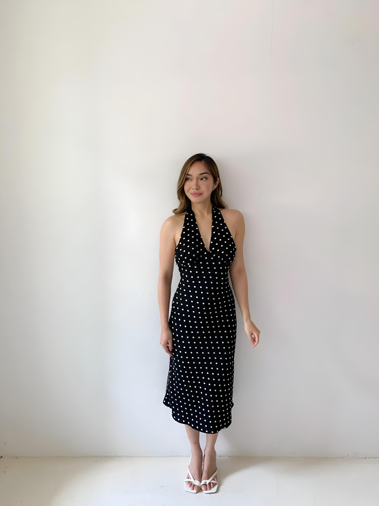 ADISA POLKA DOT DRESS