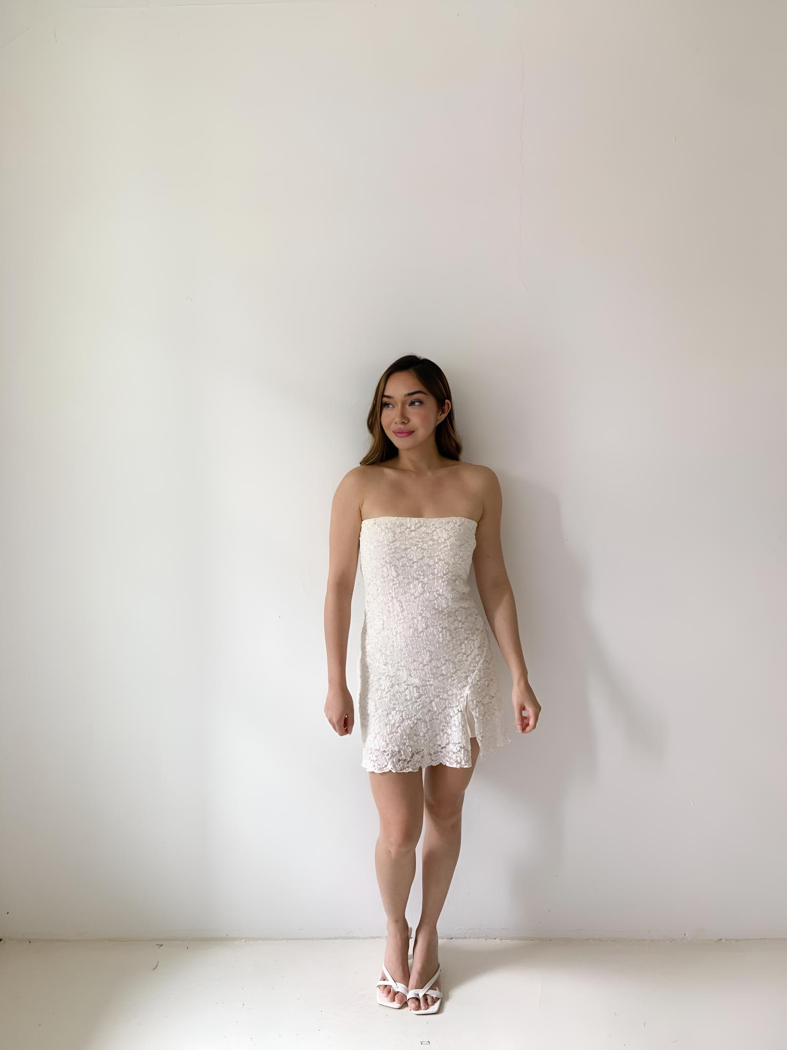MAEVE LACE MINI DRESS