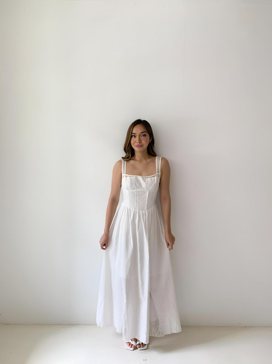 ARYA LACE MIDI DRESS