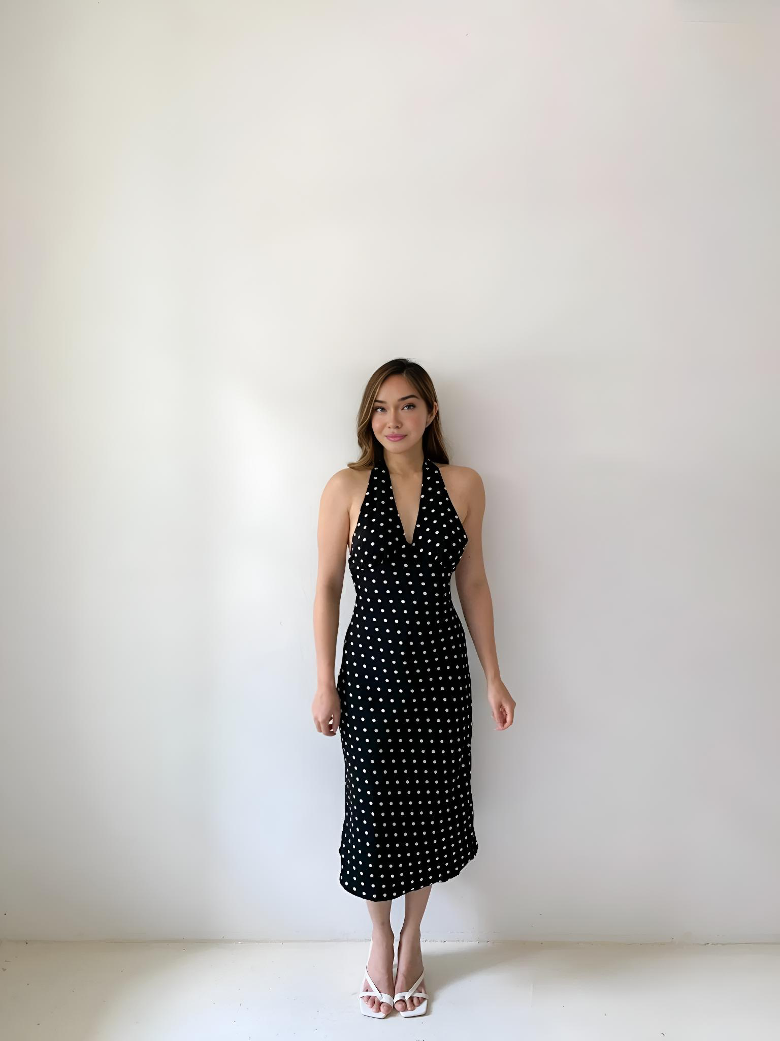 ADISA POLKA DOT DRESS