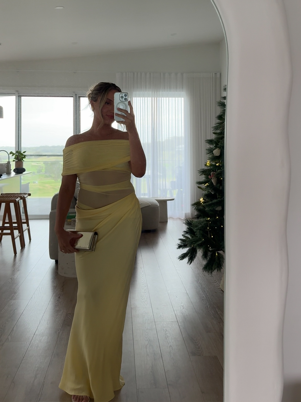 CASSIDY OFF SHOULDER DRESS