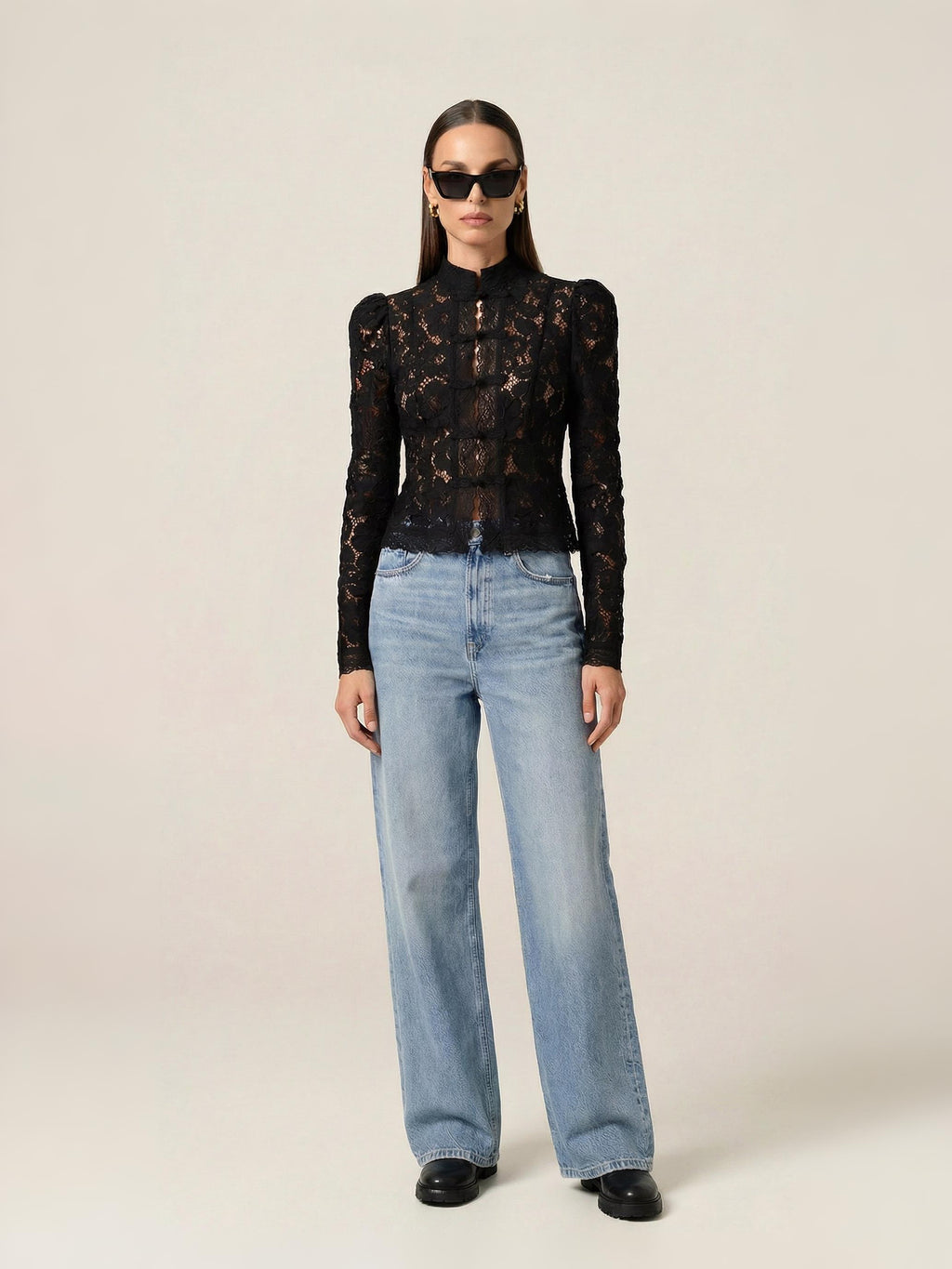 FONTAINE LACE BLOUSE