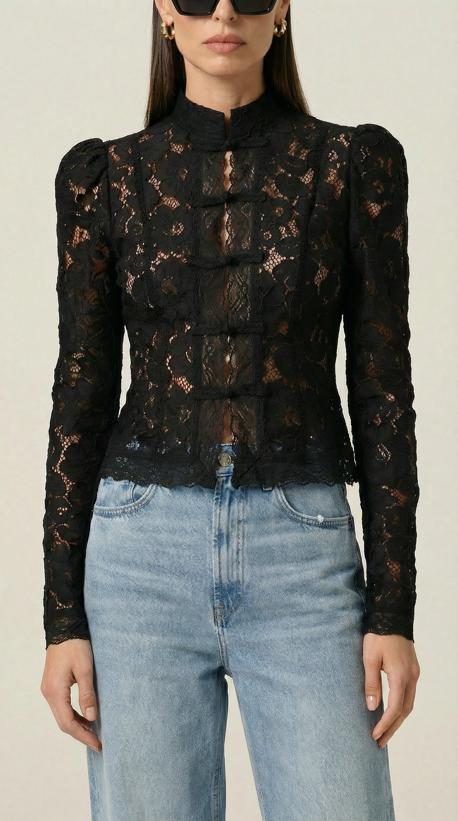 FONTAINE LACE BLOUSE
