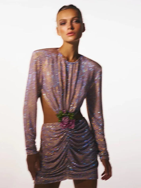 FAYETTE DIAMOND MINI DRESS