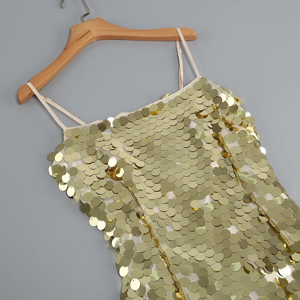 JUNIPER SEQUIN MAXI DRESS