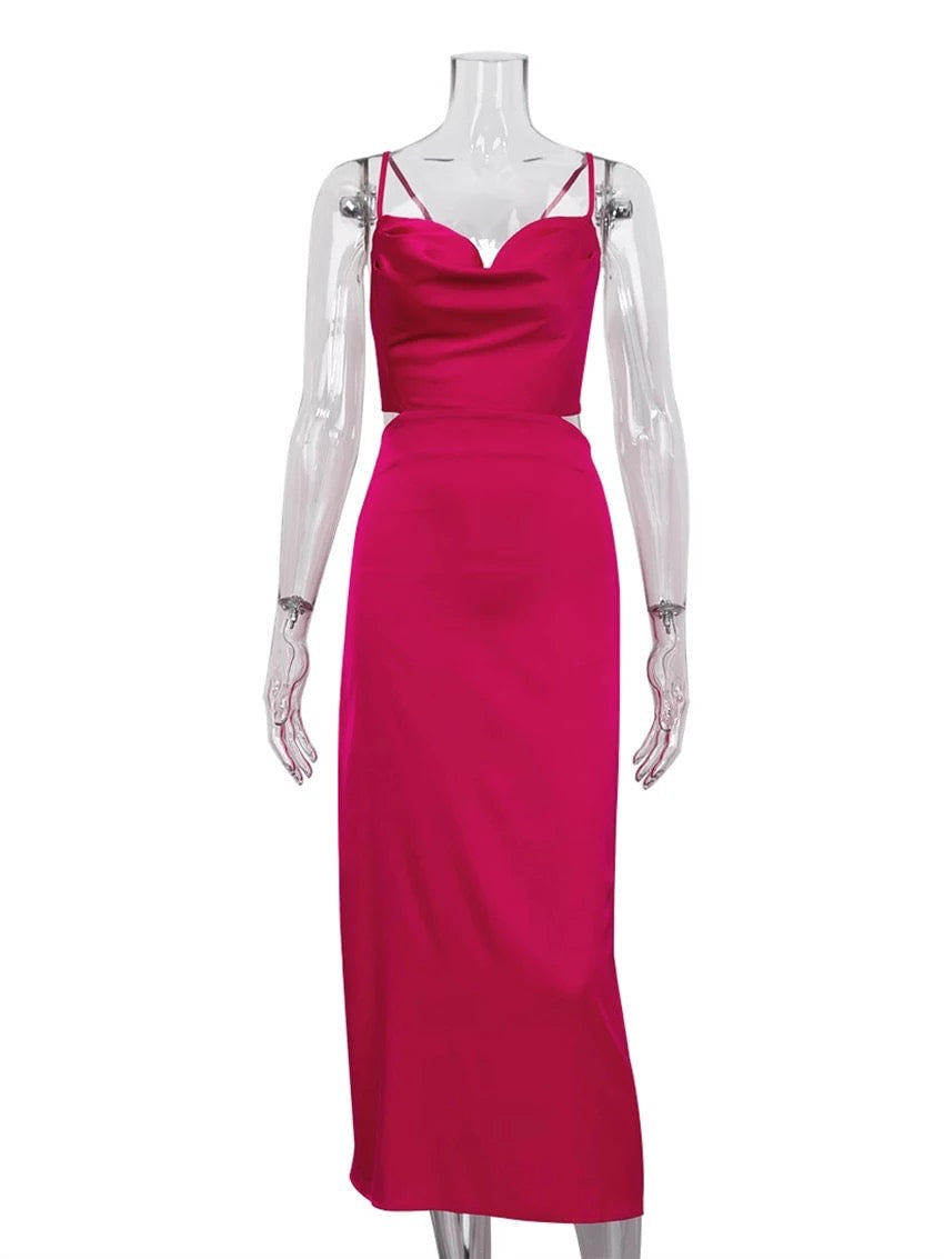 AVAREL MIDI DRESS