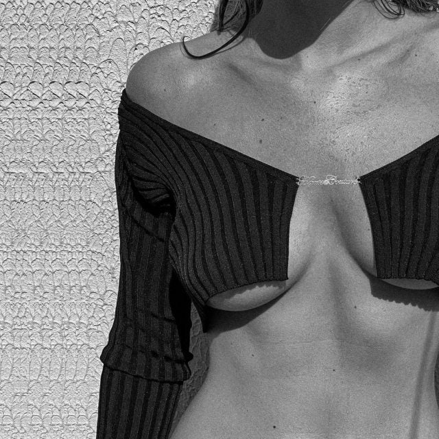 KATRIANE CROPPED SWEATER