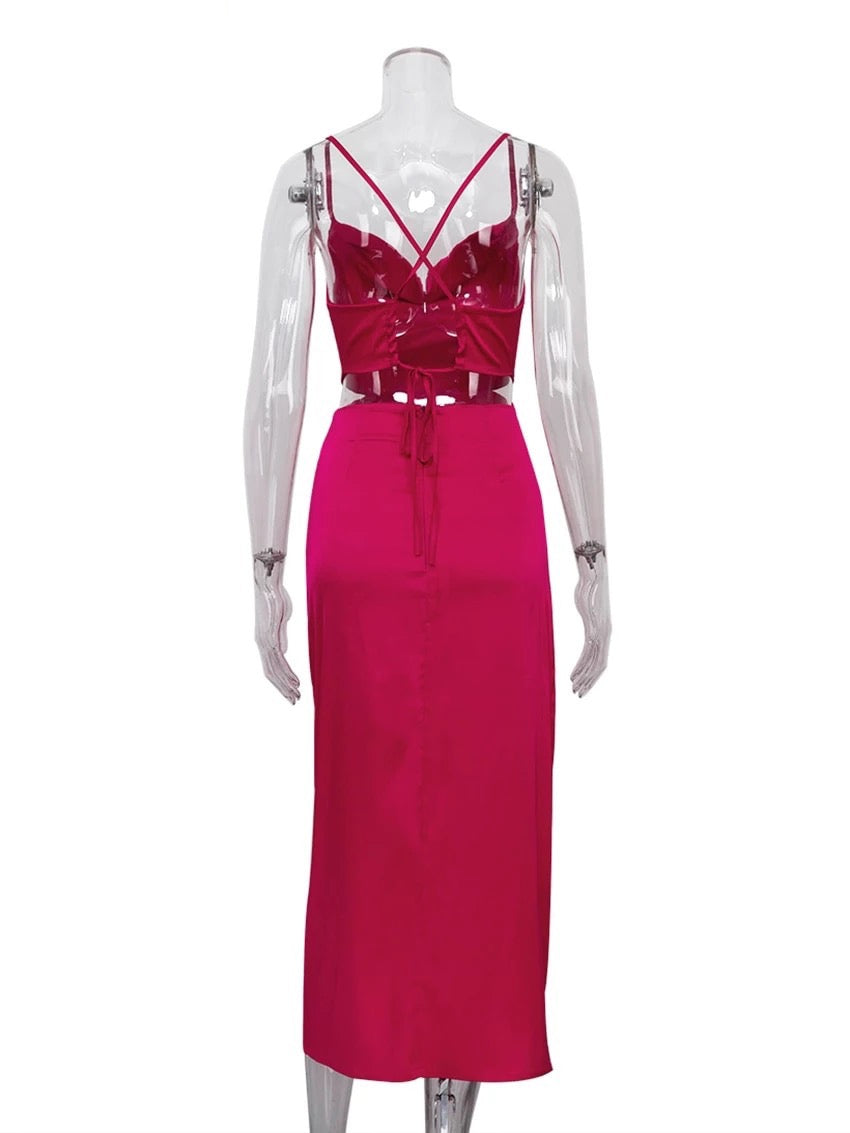 AVAREL MIDI DRESS