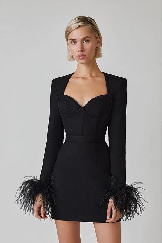 FAINA MINI DRESS BLACK