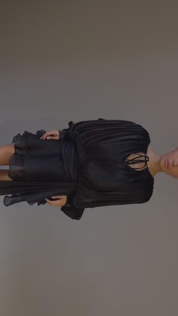 MIA RUFFLE MINI DRESS