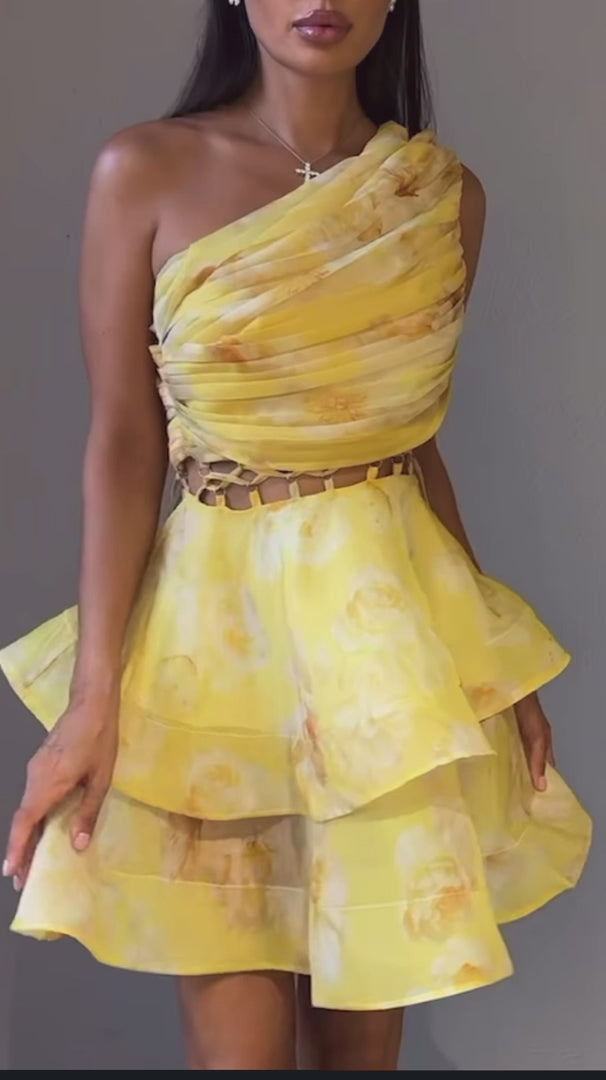 SIENA FLORAL MINI DRESS