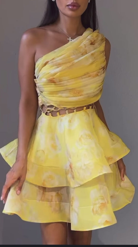 SIENA FLORAL MINI DRESS