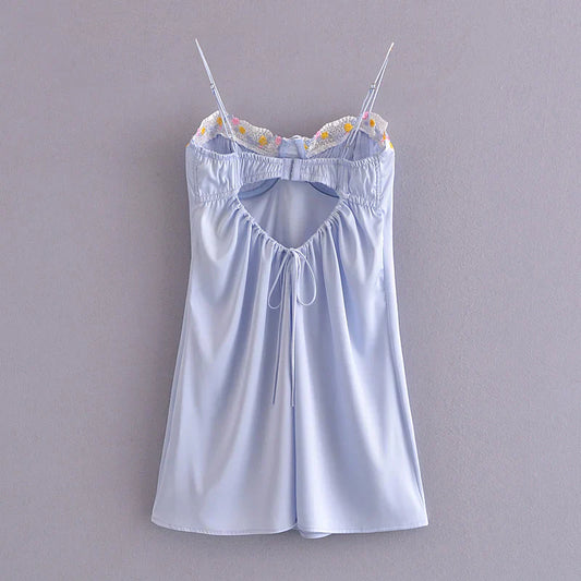 TRINETTE MINI DRESS BLUE