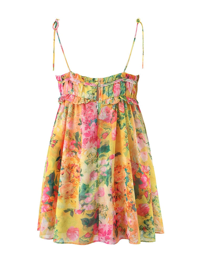 MADISON FLORAL MINI DRESS