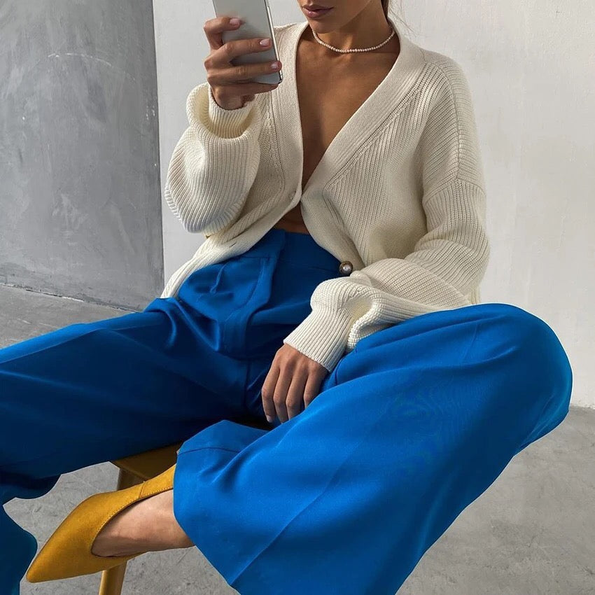 NERINA HIGH WAIST TROUSERS