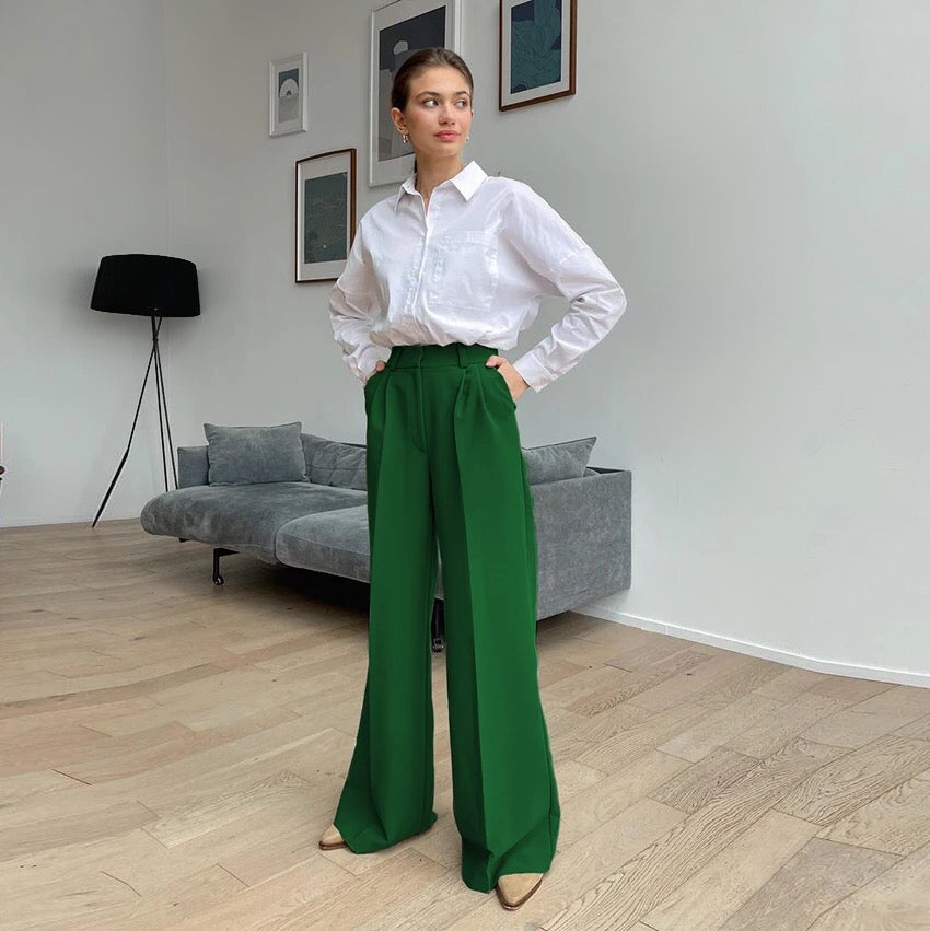 NERINA HIGH WAIST TROUSERS