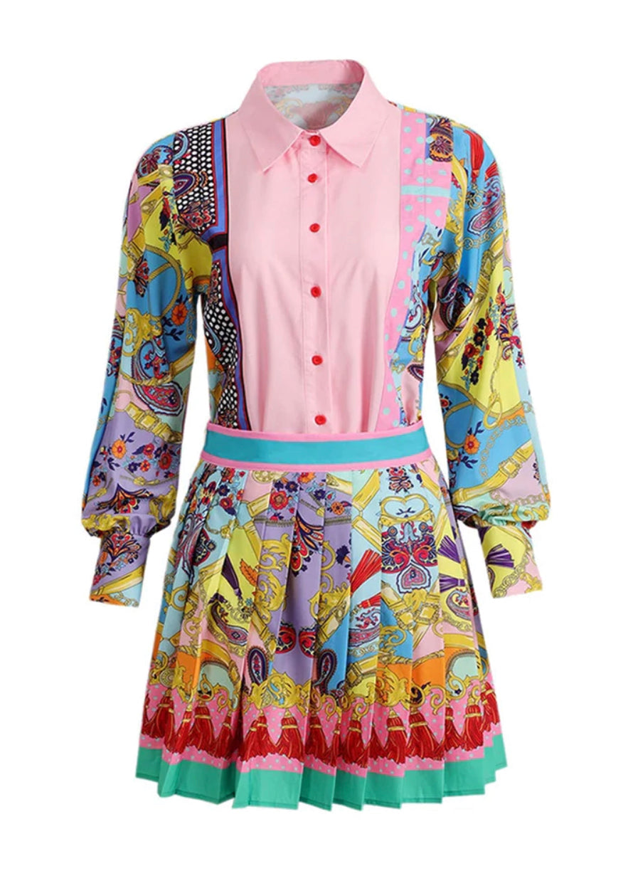 SANTORINI TWO PIECE SET