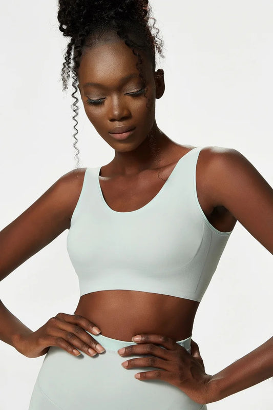 PEYTON SPORTS BRA AND LEGGINGS SET ICE GREY