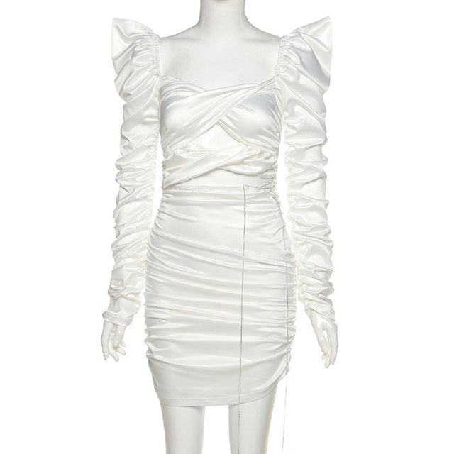 JANIS LACE UP MINI DRESS