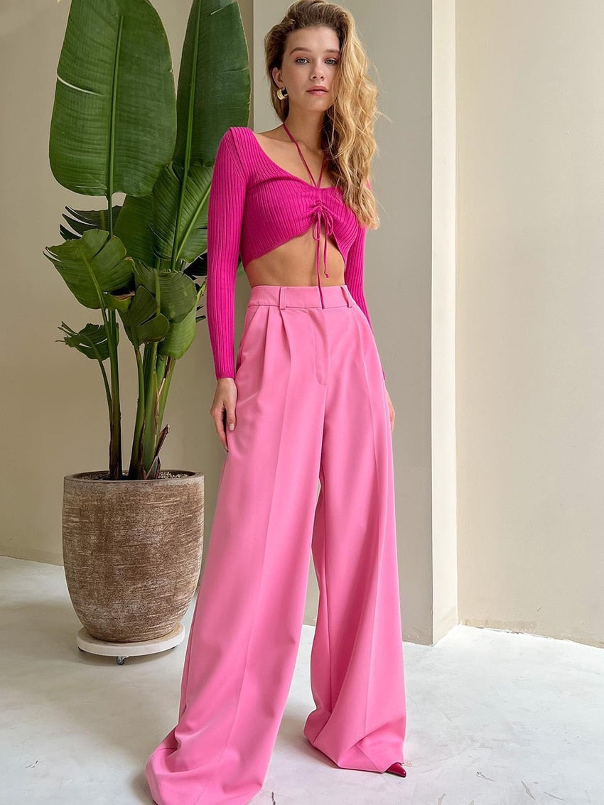 NERINA HIGH WAIST TROUSERS