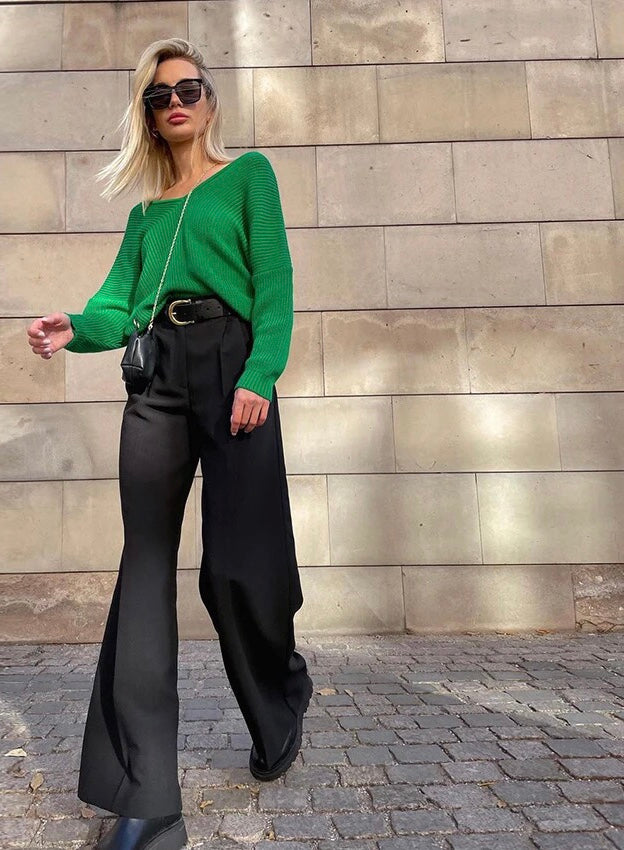 NERINA HIGH WAIST TROUSERS