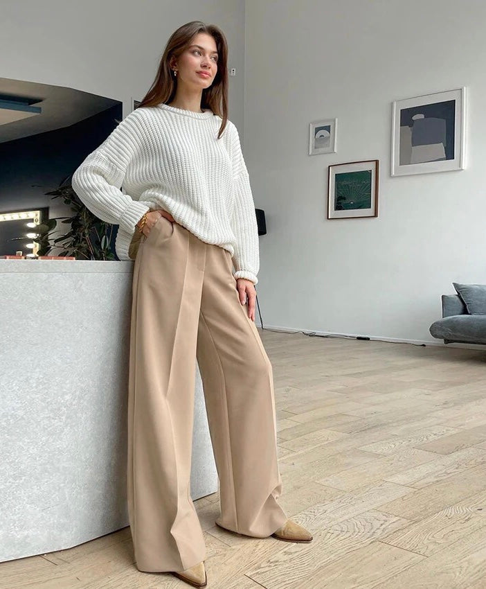 NERINA HIGH WAIST TROUSERS